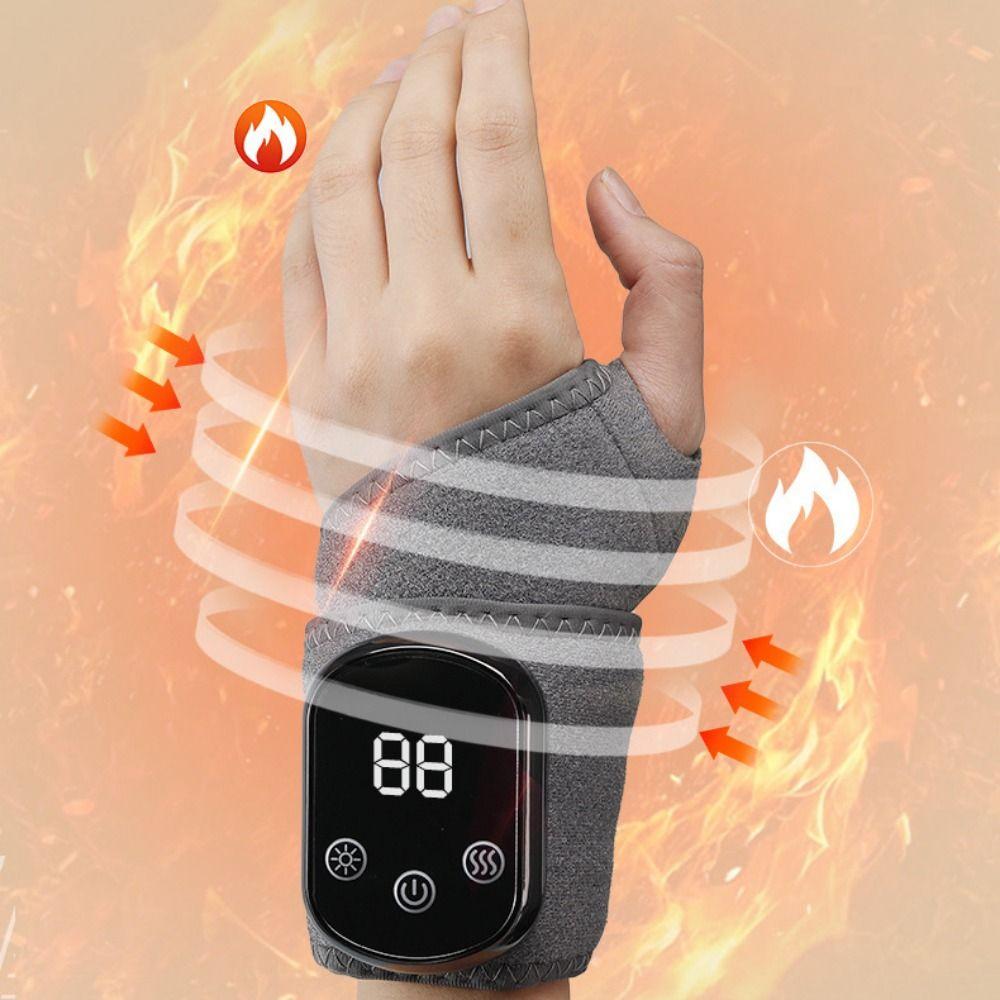 Cordless Wrist Massager USB Rechargeable Hand Massage Instrument Hand Massager  Wrist Sprain