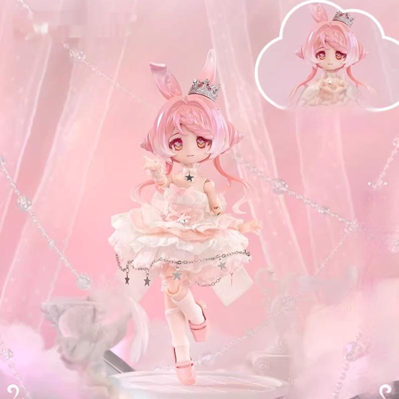 Милый кролик Ni, третье поколение, Звездный язык погоды BJD12, съемная, трогательная, игривая, декоративная игрушка, подарок
