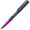 Lamy Перьевая ручка Safari pink cliff с эргономичным захватом, полированным стальным пером размера M, идеально подходящая для любых видов каллиграфии, включая LAMY T 10 синего цвета.