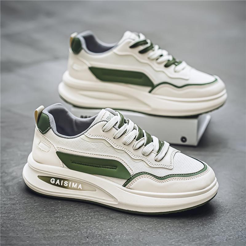 Новая мода мужская обувь Four Seasons удобная обувь для студентов и мальчиков трендовые мягкие подошвы дышащие повседневные кроссовки для бега