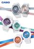 Часы BABY-G PRECIOUS HEART SELECTION Белые [Casio] BA-110XWS-7AJF Женские