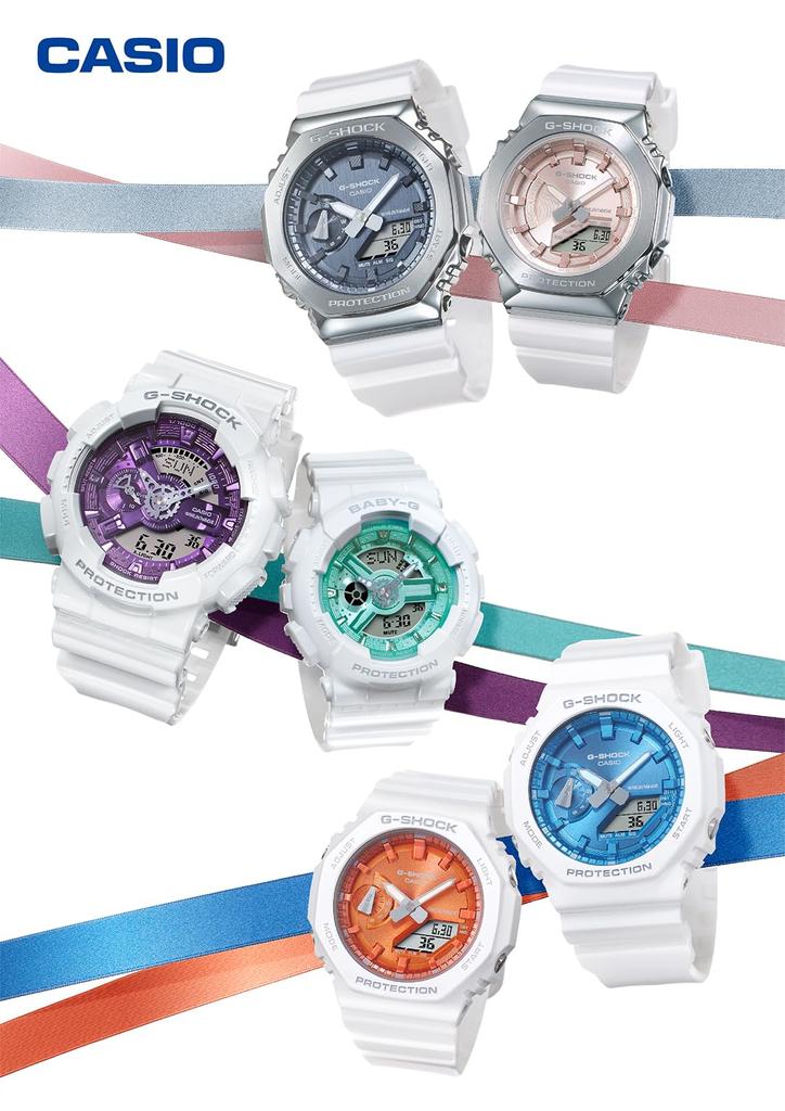 Часы BABY-G PRECIOUS HEART SELECTION Белые [Casio] BA-110XWS-7AJF Женские