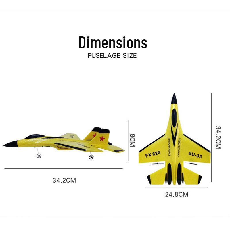 Flying Bear Su35 FX620/FX820 RC Electric Fixed-Wing Model Airplane