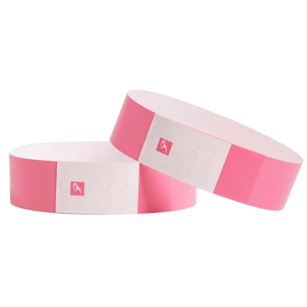 100 Pcs Paper Tyvek Wristbands Synthetic Paper Wrist Festivals Admission Party Identification