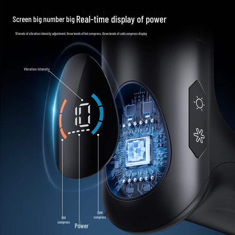 Haier Precision Massage Gun with Hot/Cold Compress