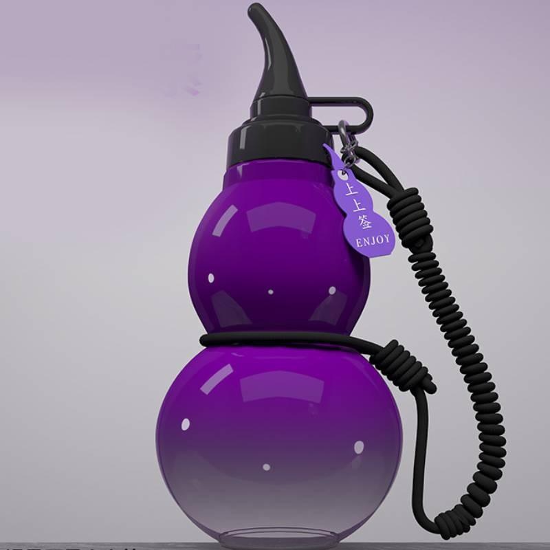 Stylish Black Myth Gourd Water Cup Made Of Durable Tritan Material For All Purposes