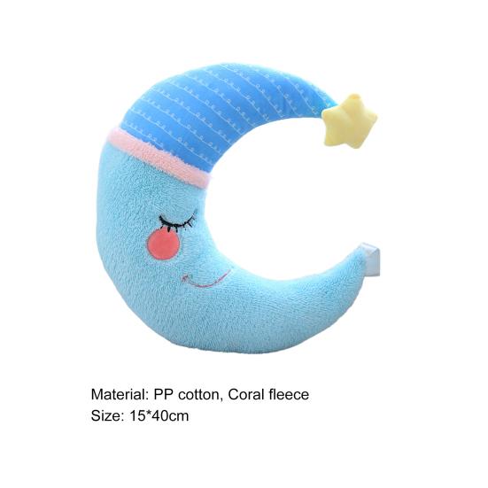 Милая мультяшная кукла, креативная луна, плюшевая игрушка, подушка, украшение для дома