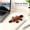 Articulated Platypus Fidget Toy 3D Printed Figurine, Flexible Joint Toy, Cute Sensory Figurine Animal Desktop Ornament for Home Office, Novelty Stress