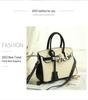 Lychee Pattern Platinum Leather Fashion Handbag - Large Shoulder Bag for Women (2025)
