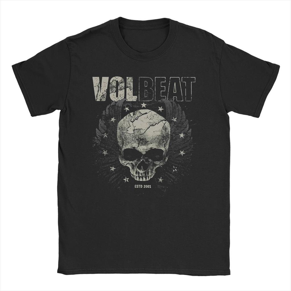 VOLBEATS Tour T-Shirts for Men Women Metal Music Hipster Cotton Tees Crew Neck Short Sleeve T Shirt Summer Tops