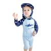 Moerstar Baby Rash Guard Swimsuit with UV Sun Shark Water Romper Type Boys' Hat, Protection, Protection, Pool, Play, Pool, Beach, (JP, Height, 90cm,