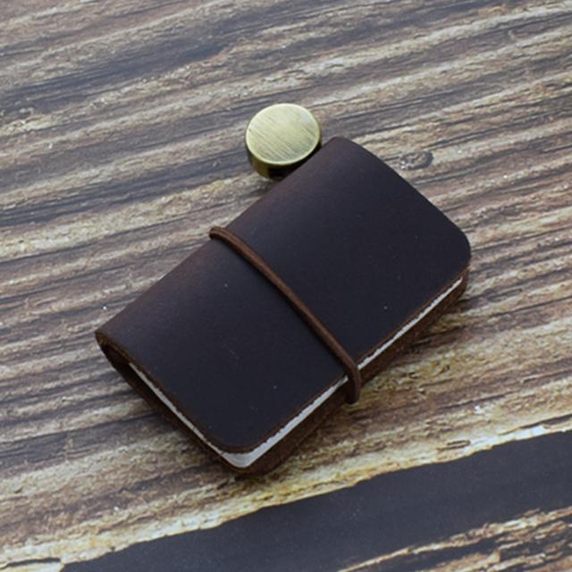 1 шт. крошечный кожаный блокнот карманный блокнот мини винтажный ретро милый кавайный портативный ежедневник органайзер дорожные принадлежности