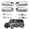 Для SCION xB 2003 2004 2005 2006 2007 Хромированные Накладки на Ручки Боковых Дверей Стиль Наклейки Авто Аксессуары Авто Наклейки