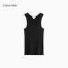 Calvin Klein Женская хлопковая майка-футболка с вышивкой 40WL286