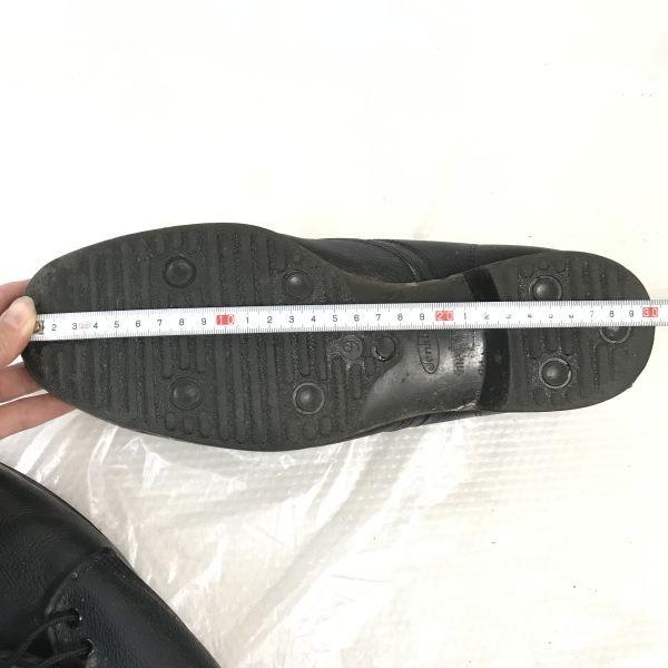 Винтажные/JENKIN/Кожаные европейские сервисные туфли со стальным носком, простой носок/9/27.5/Черный/ЧЕРНЫЙ/Безопасность/Деловые туфли(ИСПОЛЬЗОВАЛ)