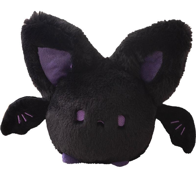 Bat Halloween Round Plush Toy Stuffed Animal Doll Bedroom Decoration Gift 20cm