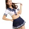 3 предмета костюм болельщика школьница нижнее белье униформа косплей комплект нижнего белья сексуальный