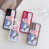 N48 Flower Peony Vase Soft Silicone Case for Samsung S24 S23 Ultra A05s A54 A25 A34 Xiaomi POCO X5 Redmi Note 12S Huawei P50 Honor 90 Angel Eyes Cover