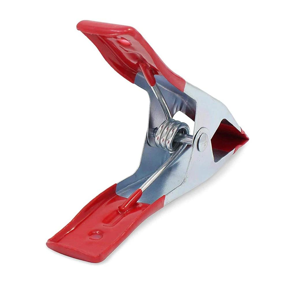 3 шт. Металлические А-образные пружинные зажимы 4 дюйма Пружинные зажимы Фиксирующие Деревообрабатывающий Захват Инструмент для ремонта Многоцелевые Фиксирующие Зажимы Ручные инструменты