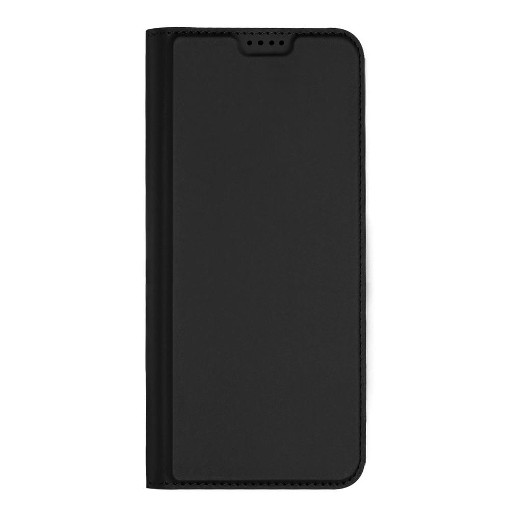 Dux Ducis Skin Pro Case Realme C33 Flip Cover Card Wallet Black Stand