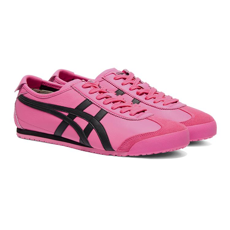 ONITSUKA TIGER Mexico 66 Dragon Fruit Black Men Sneakers Pink 1183C102-701