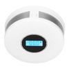CO Smoke Combination Detector Photoelectric Sensor Sound Light Alarm LCD Display Safety Alert