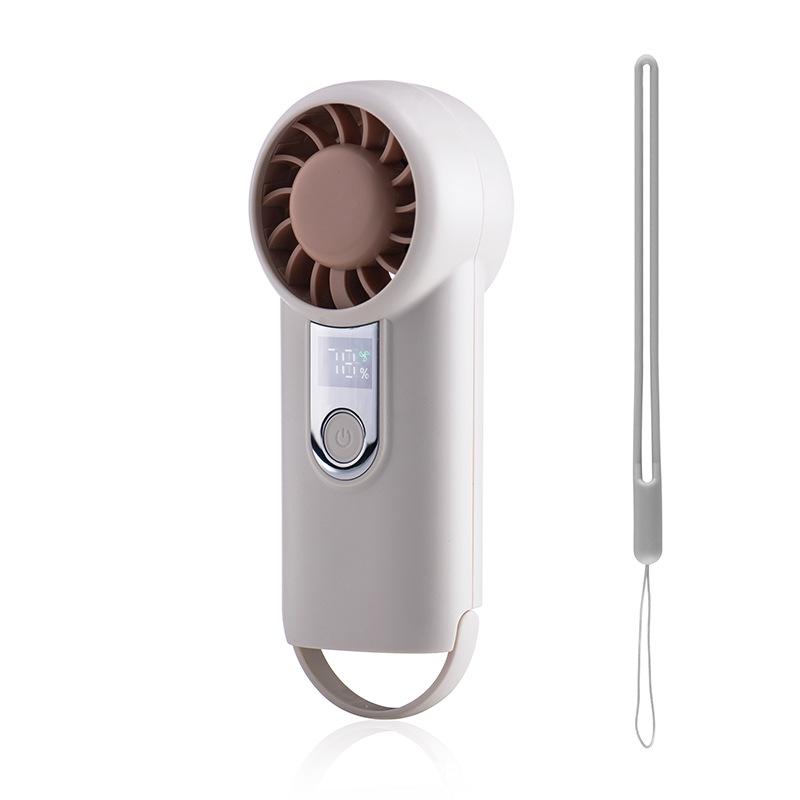 2026 High-Speed USB Rechargeable Handheld Fan: Portable, Five-Speed, Customizable Logo, Strong Wind