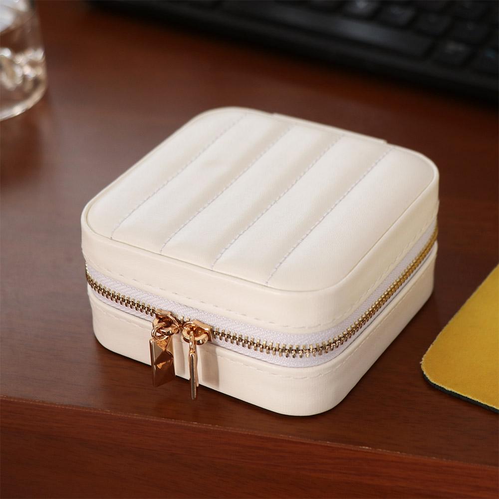 Detachable Jewelry Storage Case Lightweight Necklace Storage Box Mirror Jewelry Box Vacation