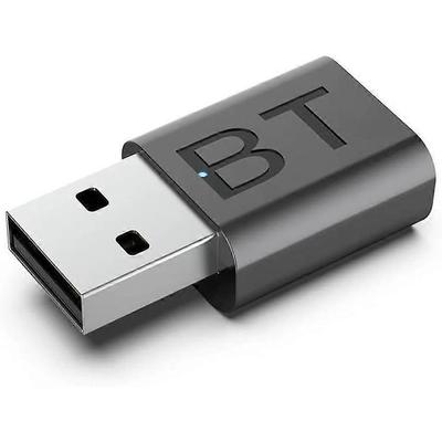 Новейший USB-Bluetooth автомобильный комплект 2025 года, Мини-адаптер-приемник Bluetooth 5.4 2-в-1 для автомобильной музыки