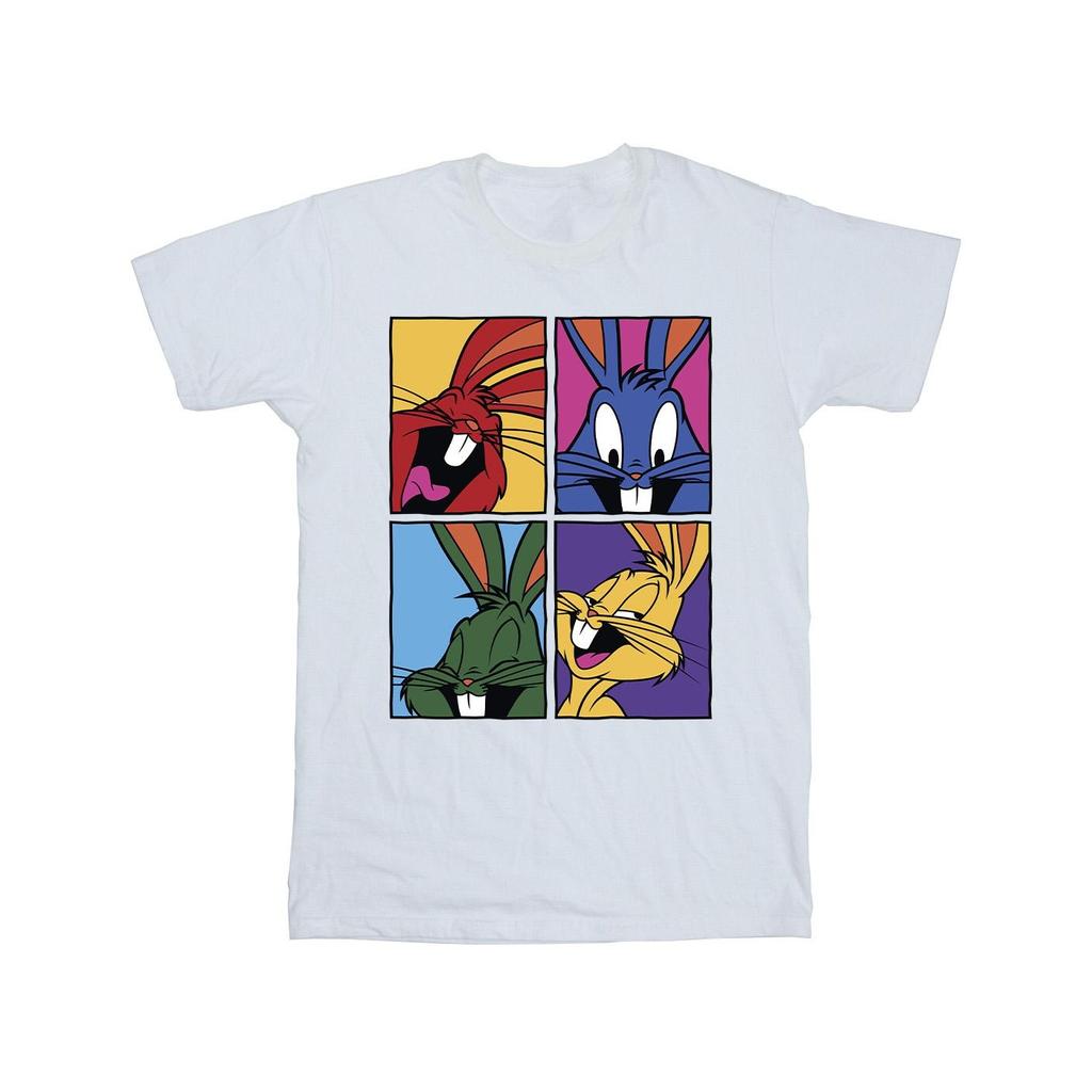 Looney Tunes Mens Bugs Pop Art T-Shirt