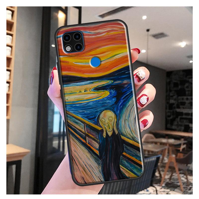 Чехол с забавным рисунком «Крик Скрик» для Xiaomi Redmi Note 10 Pro Note 9 Pro Note 11 Pro 8T 9S 10S 10 9A 9T 9C