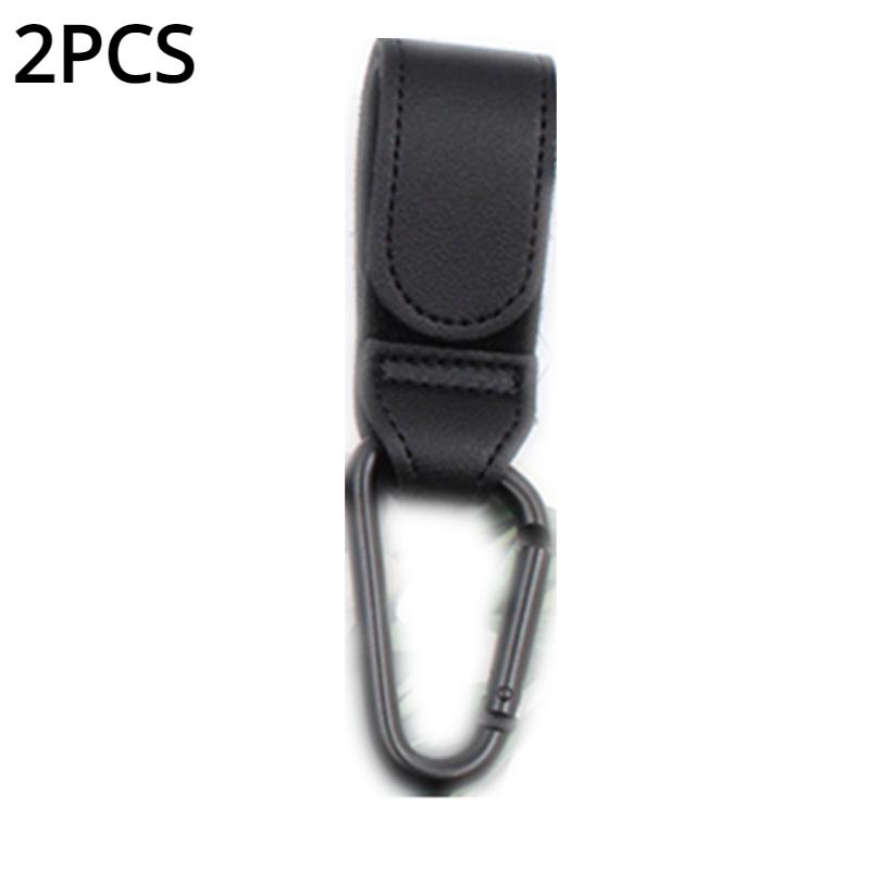 Leather Baby Bag Stroller Hook Pram Rotate 1/2pcs 360 Degree Rotatable Cart Organizer Pram Hook Stroller Accessories