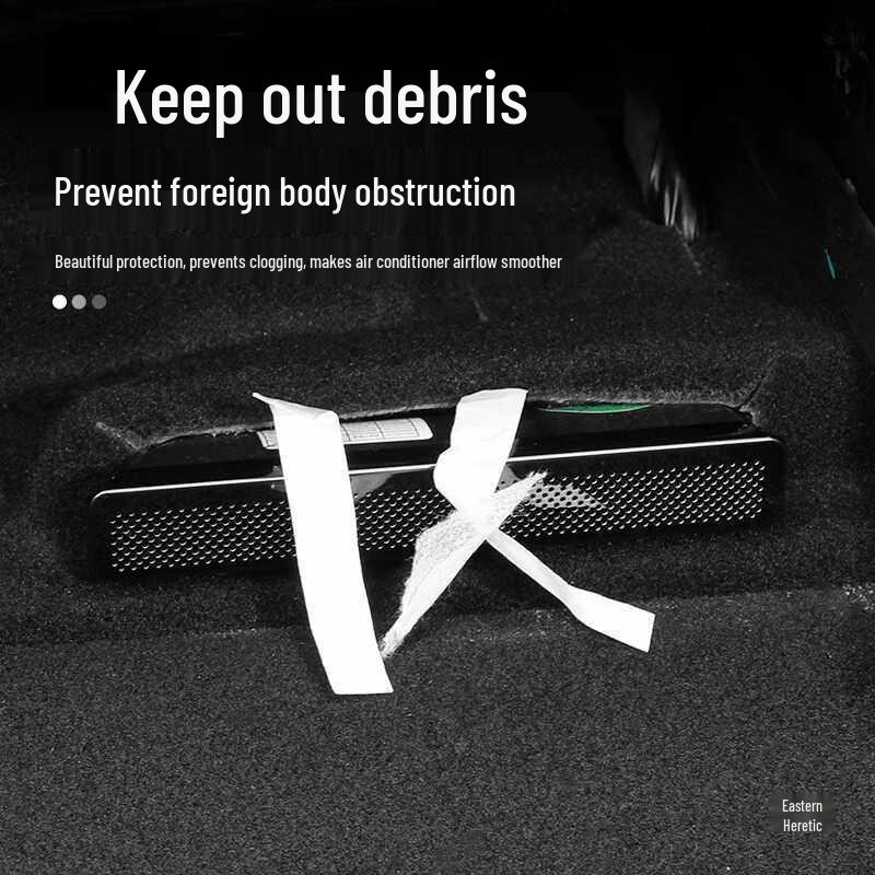 Lynk & Co Rear Seat AC Vent Cover Anti-Clogging for Models 01-08