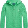 Худи Polo Ralph Lauren на молнии с длинным рукавом Детский свитер Зеленый 323951123-008