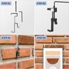 Adjustable Brick Hook Clips Heavy Duty Brick Hooks Clamp Accessories Brick Wall Clips