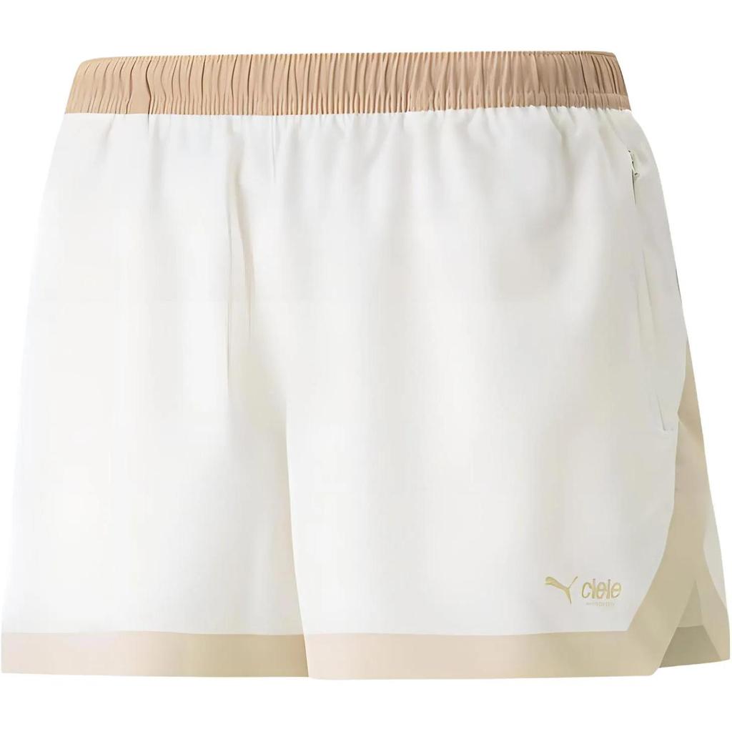 PUMA Laquan Smith Sports Shorts Women's White Moderate A Line (Unisex) Sports Shorts 523430 66