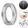 Регулируемые большие хомуты для шлангов, червячный хомут из нержавеющей стали с 6 крепежами, комплект хомутов для шлангов, автомобильные аксессуары