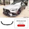 Комплект обвеса из углеродного волокна для Mercedes-Benz W118 CLA220/CLA45: Передний сплиттер, Пороги, Задний диффузор, Спойлер.