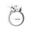Animal Opening Rings Alloy Couples Rings Vintage Jewelry  Party