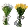 10 шт. Светодиодные светильники в виде цветов тюльпанов, питание от USB, теплый свет, искусственные цветочные лампы для спальни, гостиной, свадебного декора, креативный ambientный ночник