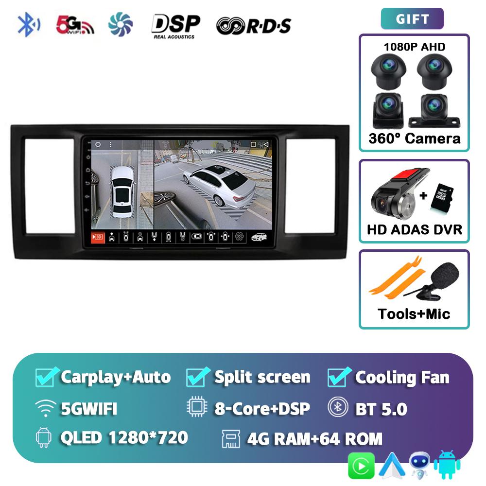 Android 14 Carplay Автомагнитола для VW Volkswagen Caravelle 6 T6 2015-2020 Мультимедийный Видеоплеер Навигация GPS Стерео Аудио