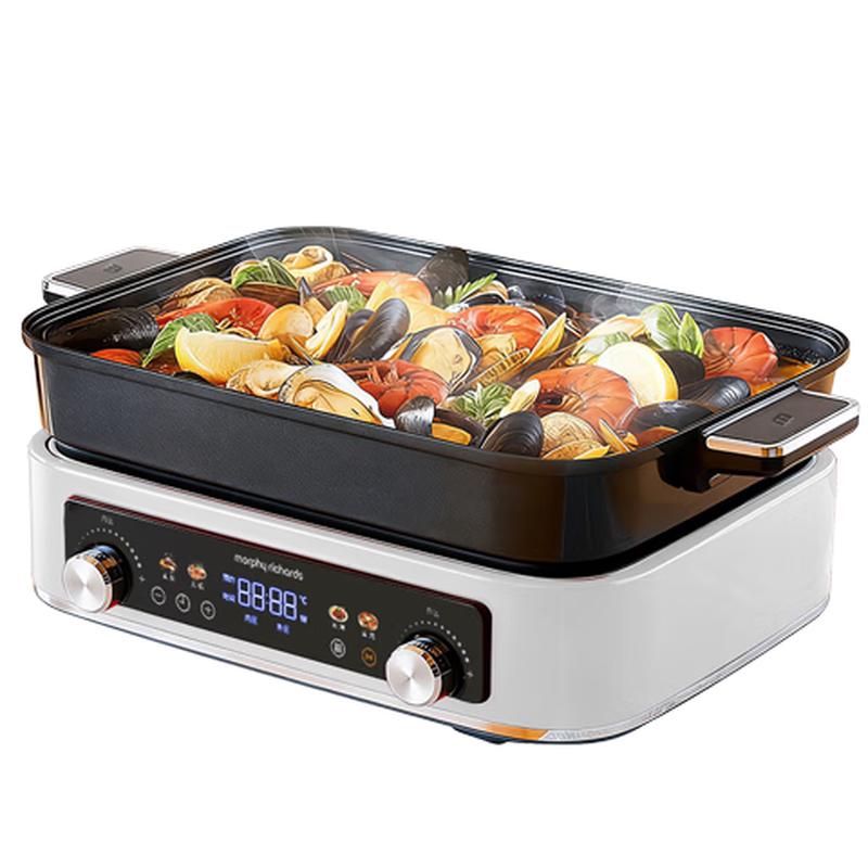 Morphyrichards MR9288 6L All-in-One Electric Cooking Pot CN plug (adapter included)