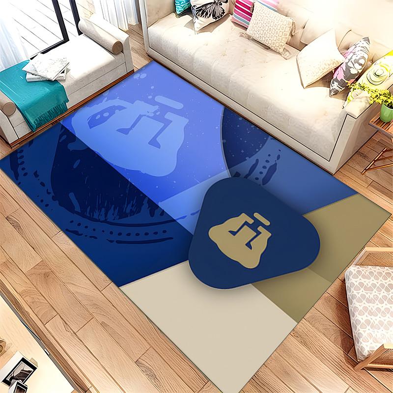 Club Universidad Nacional AC (5) Rug Suitable For Living Rooms Bedrooms Computer Rooms Dining Areas And Placement Under Tables And Chairs Also An Idea