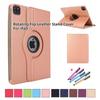For iPad Pro 12.9 Tablet Case 360 Rotating Flip Leather Stand Protective Cover For iPad Pro 12.9 2021 2020 2018 2017 2015 Case