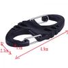 5PCS/10PCS Camping Plastic Steel Portable Dual Buckle Climbing Hook S-Type Carabiner Keychain