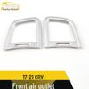17-21 CRV Front Air Vent Decoration Frame & Center Console Air Outlet Trim Accessories