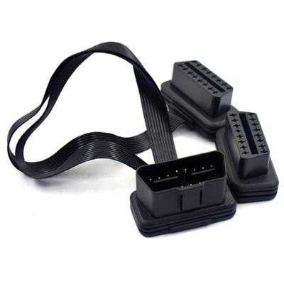 Разветвитель OBD2, 11,8 дюйма (30 см), Характеристики плоского кабеля