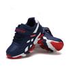 28-40 Children and Teenagers Plus Size Simple Fashion Trend Velcro Casual Sports Shoes Running Shoes