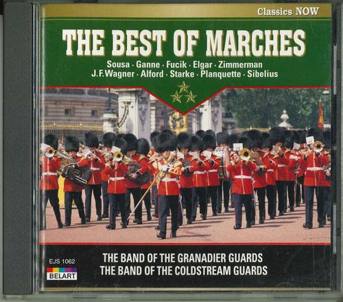 CD РАЗНЫЕ - Лучшее из маршей EJS1062 BELART Япония Военный Б/У
