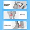 2 пары разделителей для пальцев ног, распорки для пальцев ног, корректор вальгусной деформации, силиконовые ортезы, облегчение боли при вальгусной деформации